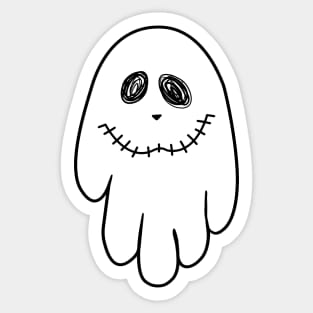 Ghost blobs halloween No.4 Sticker